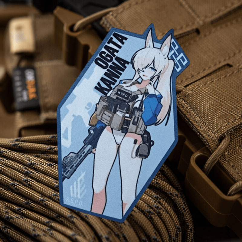 Rucksack Military Style - 블루 아카이브 코나 전술 패치 총